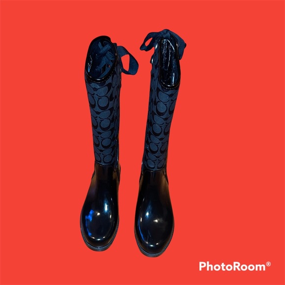 Coach Tristee RainBoots Size 6 - Picture 7 of 9